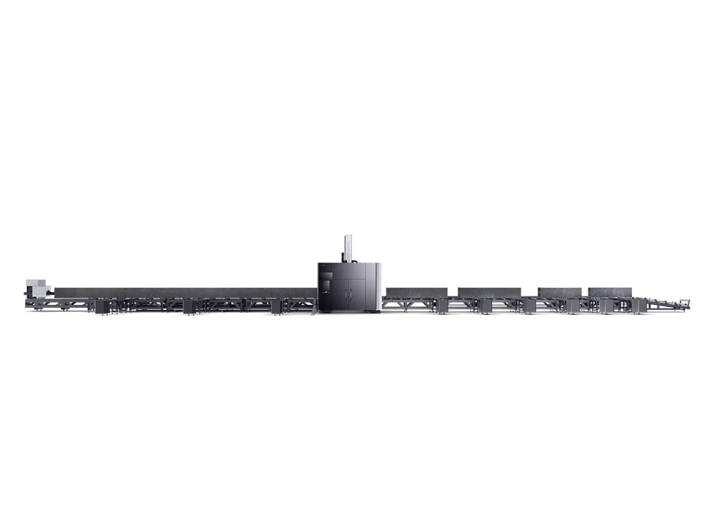 Bodor HCut structural steel laser processing system for beam and profile cutting